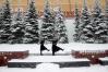 07/12/2021 14:38  Снегопад в Москве. 