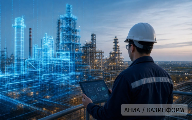 Цифровые двойники внедрят на 60% крупных предприятий Казахстана до 2028 года