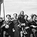 Студенты Архитектурного института проходят по Красной площади в День Победы, 1945 год. Автор: Евгений Умнов/ТАСС